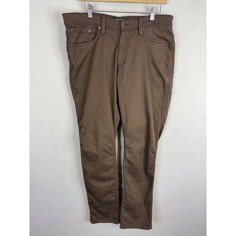 DU/ER N2X Relaxed Taper Performance Pants Brown 34x32 Mens
